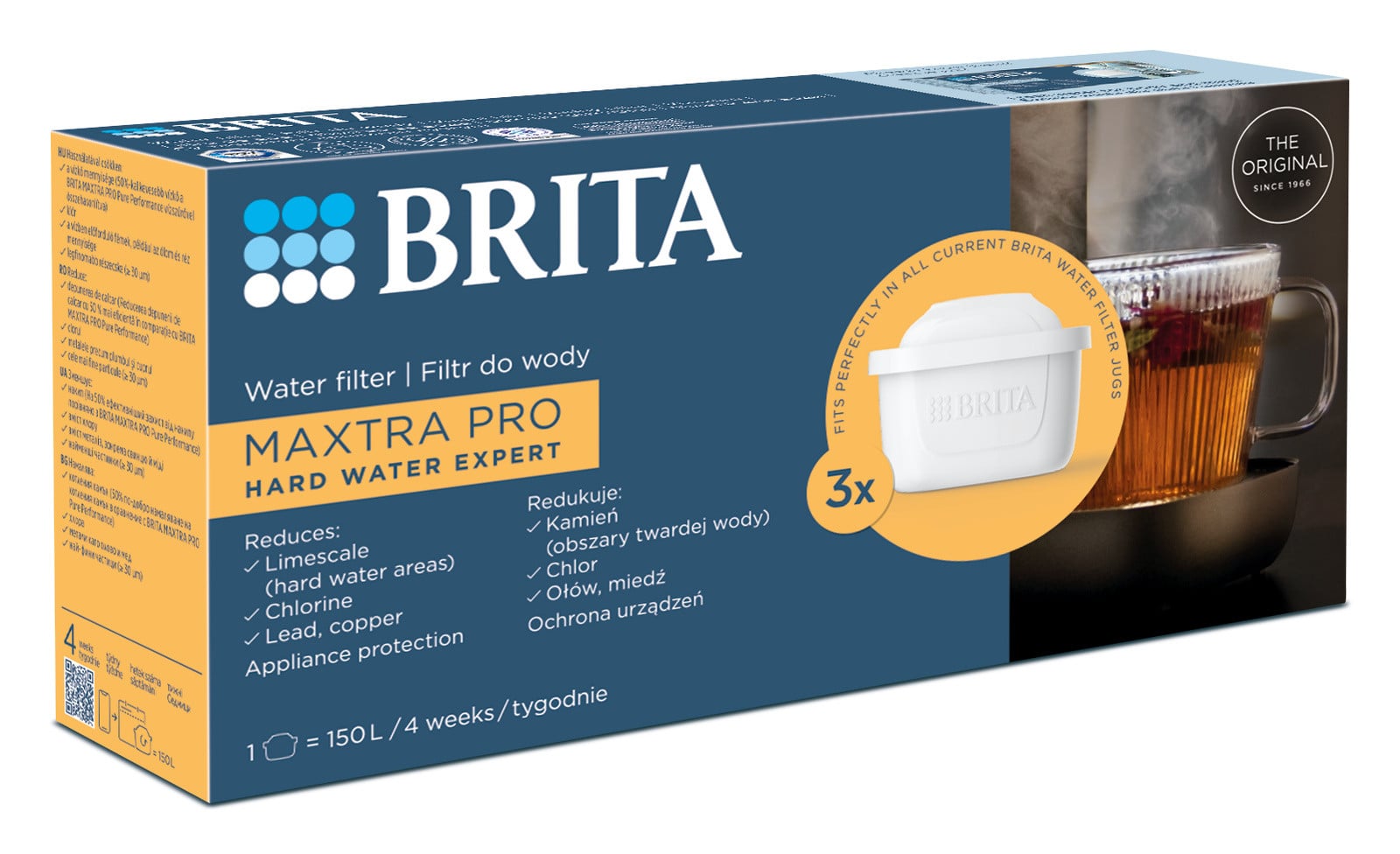 Набір картриджів Brita MXPro Hard Water Expert для жорсткої води 3 шт (1051769)