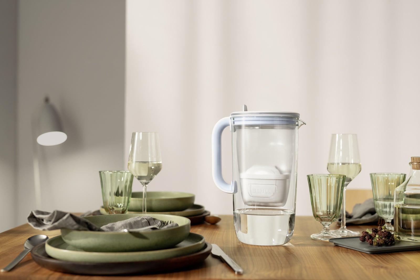 Фільтр-глечик Brita ONE скляний LED MXpro cиній (1050452) 7