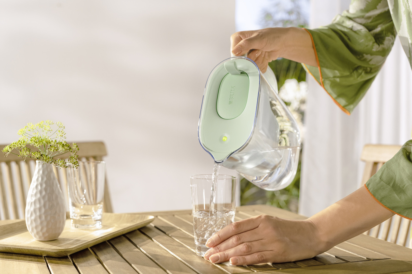 Фільтр-глечик Brita Style eco LED MXpro світло-зелений (1055731) 8