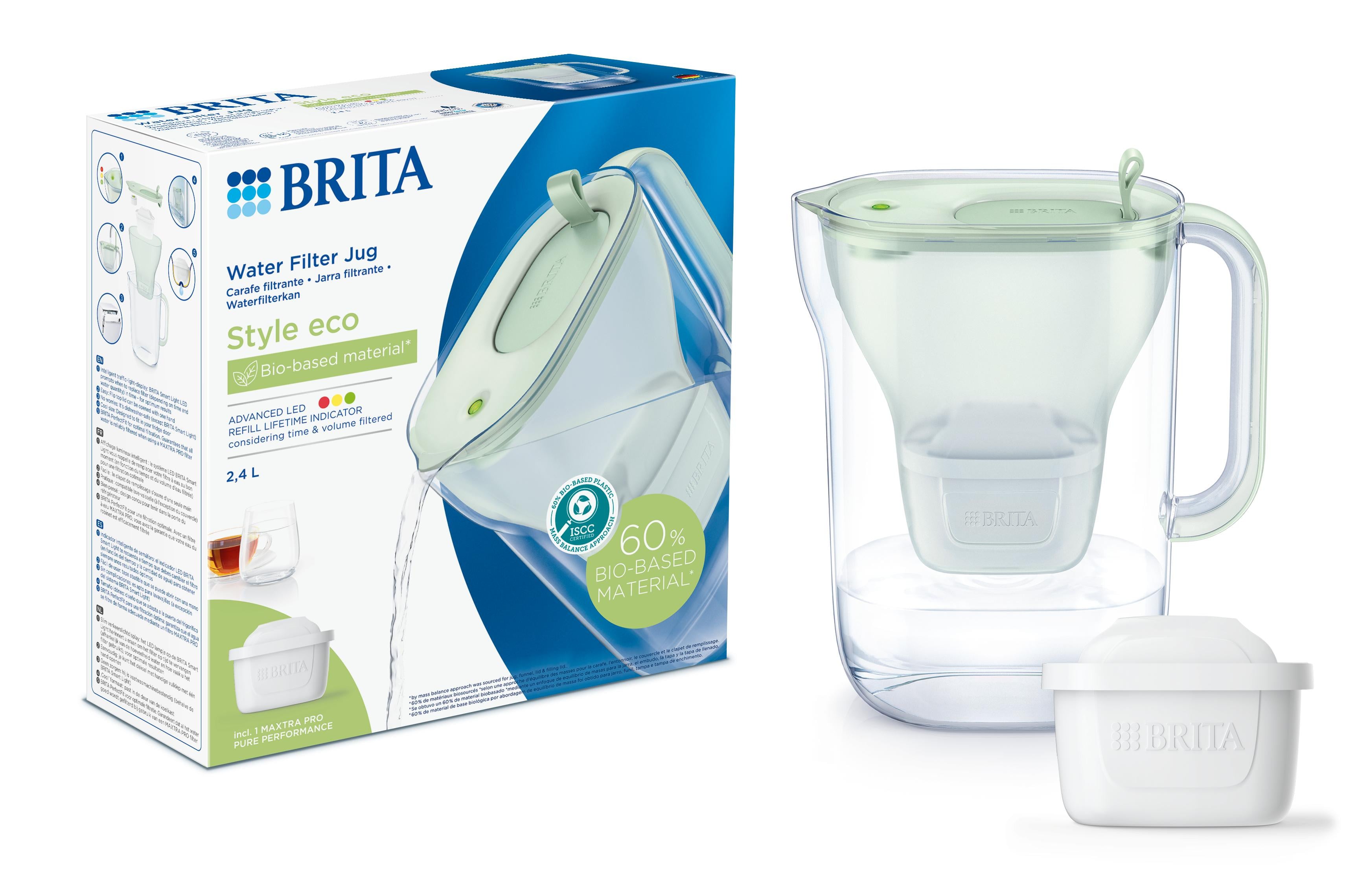 Фільтр-глечик Brita Style eco LED MXpro світло-зелений (1055731)