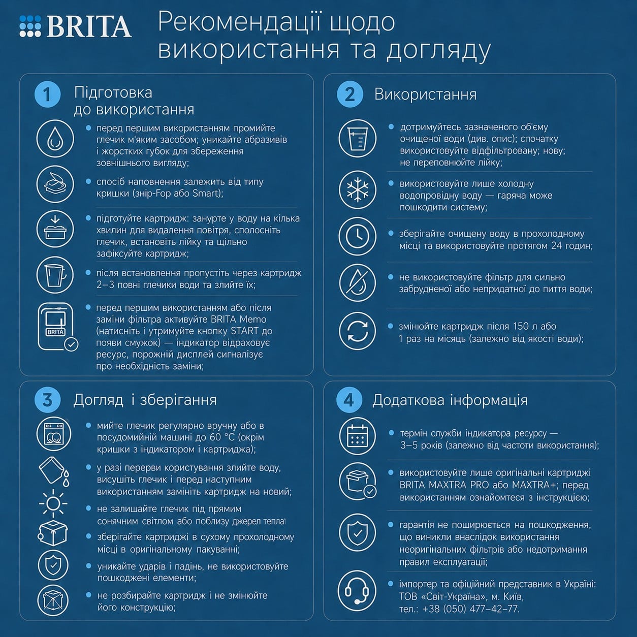 Фільтр-глечик Brita Marella XL MXpro білий (1052780) 16