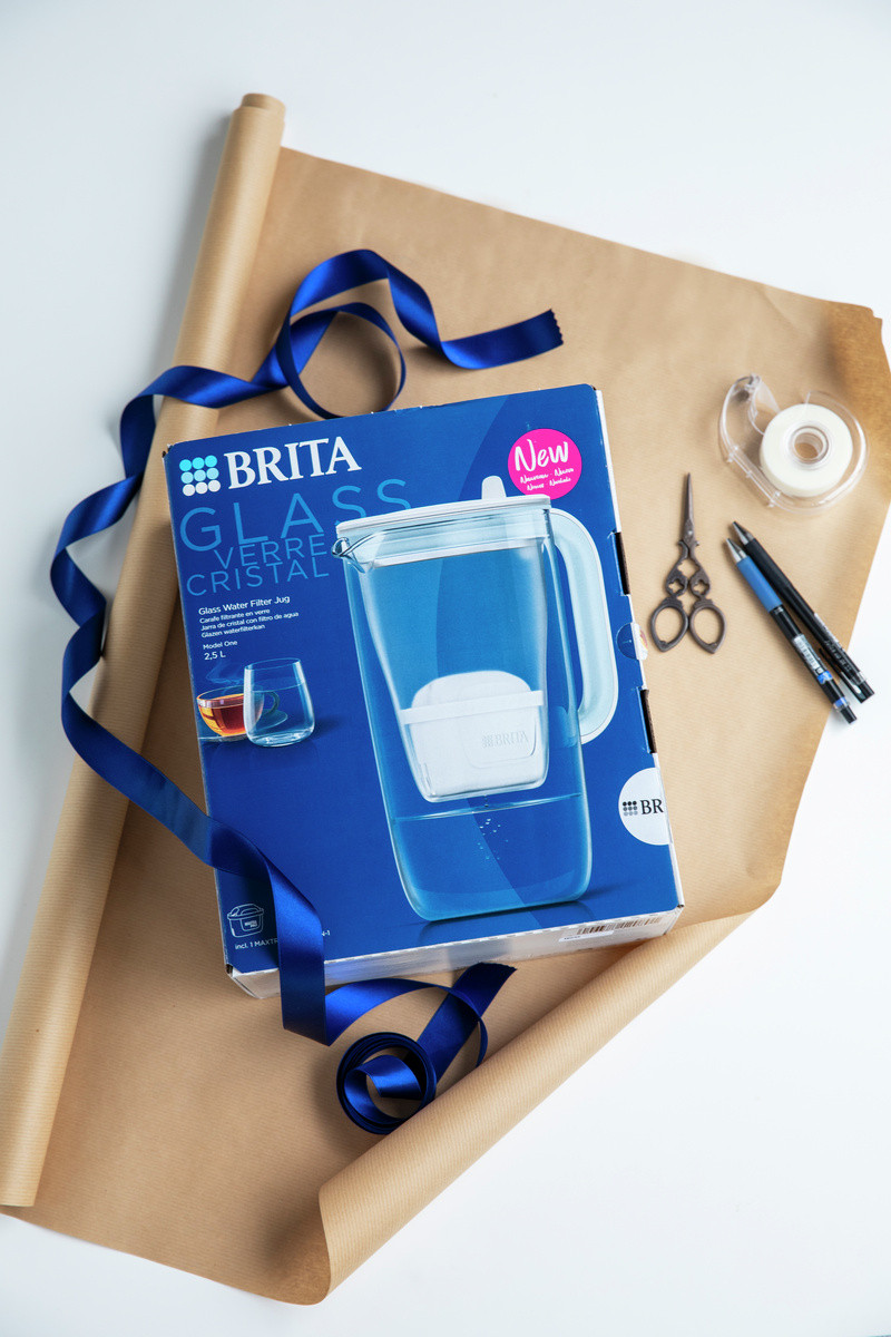 Фільтр-глечик Brita ONE скляний LED MXpro cиній (1050452) 11