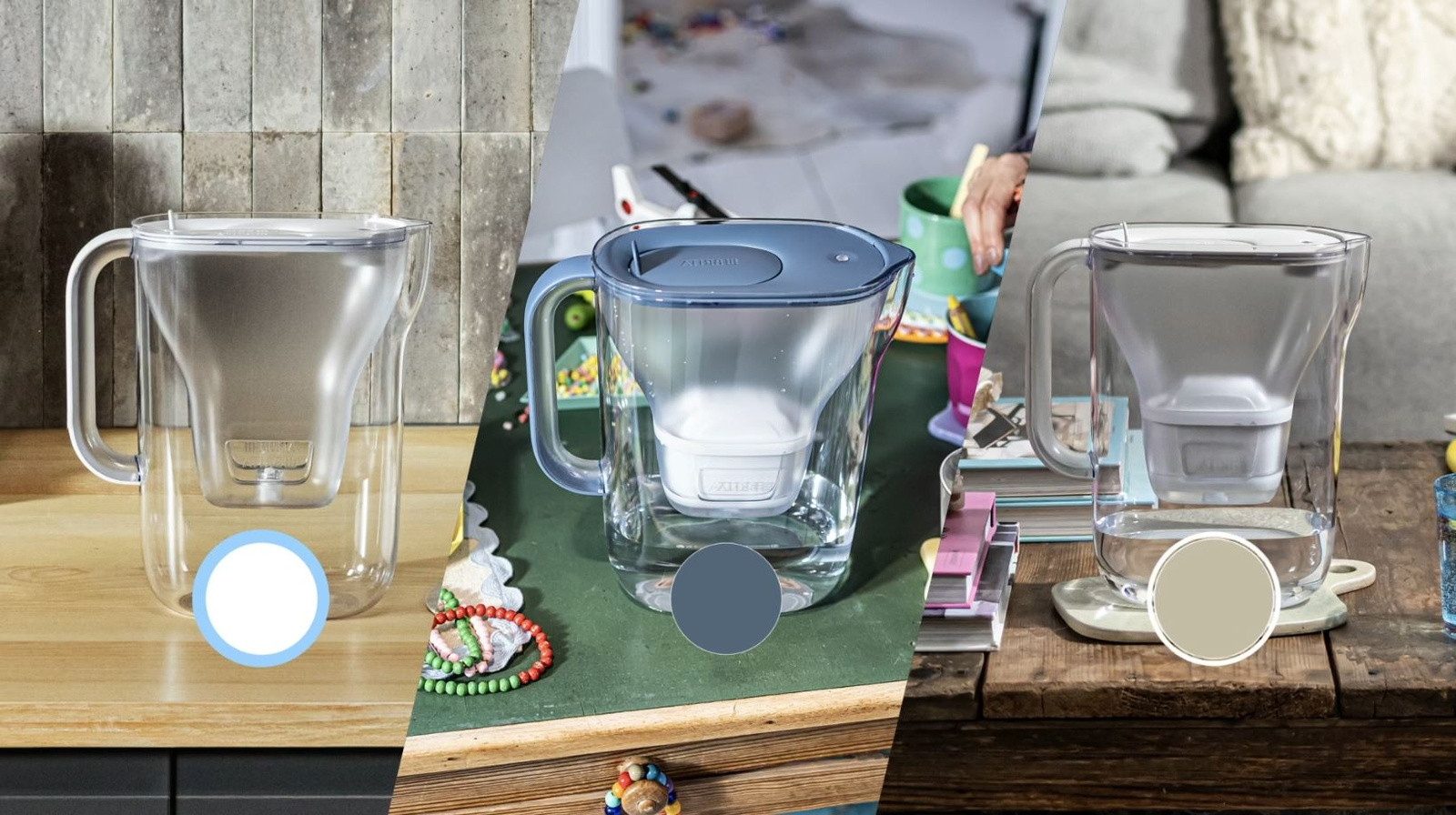 Фільтр-глечик Brita Style Essential XL Mxpro сіро-блакитний (1058043) 11