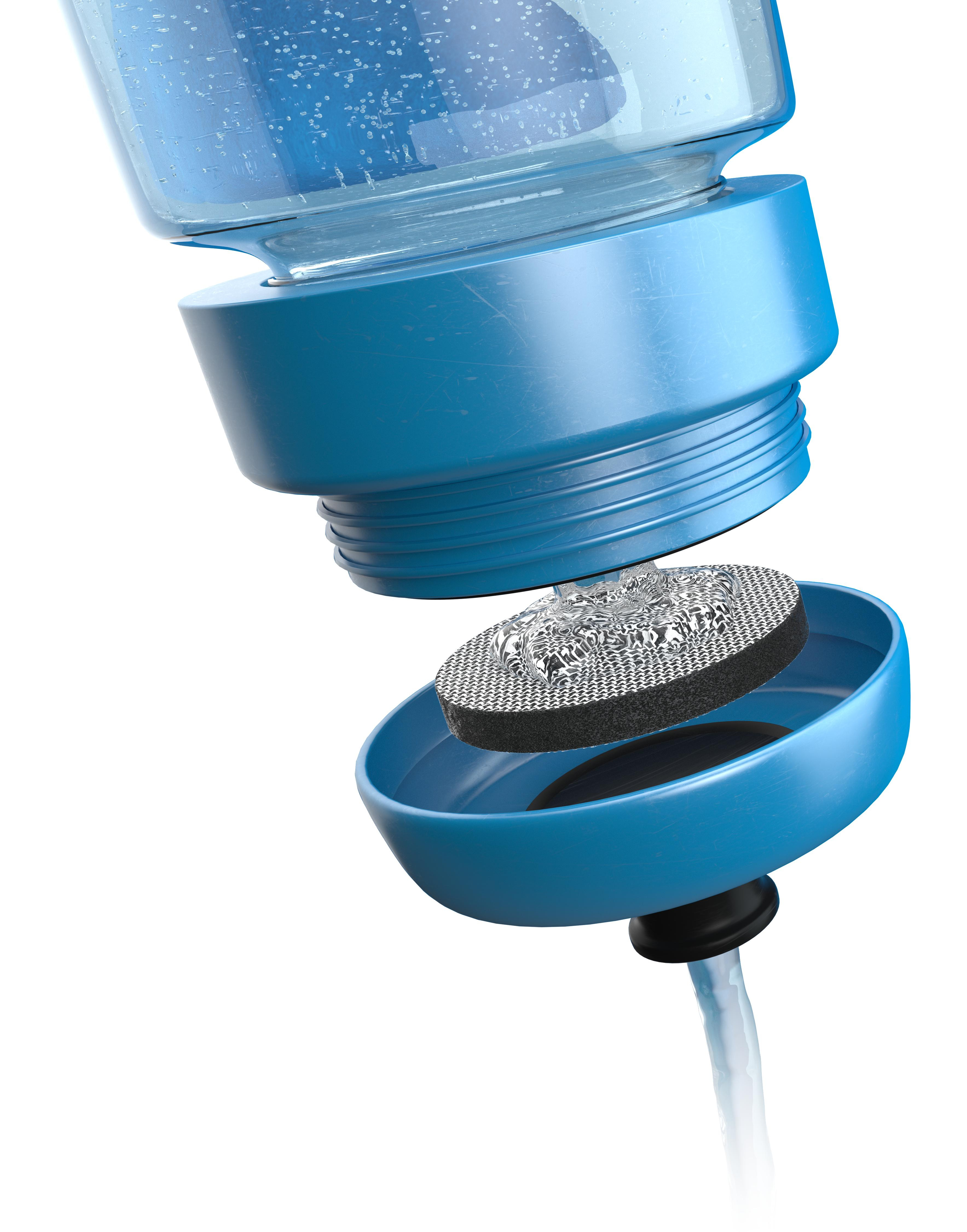 Фільтр-пляшка Brita Active 600 мл блакитна (1020336) 3