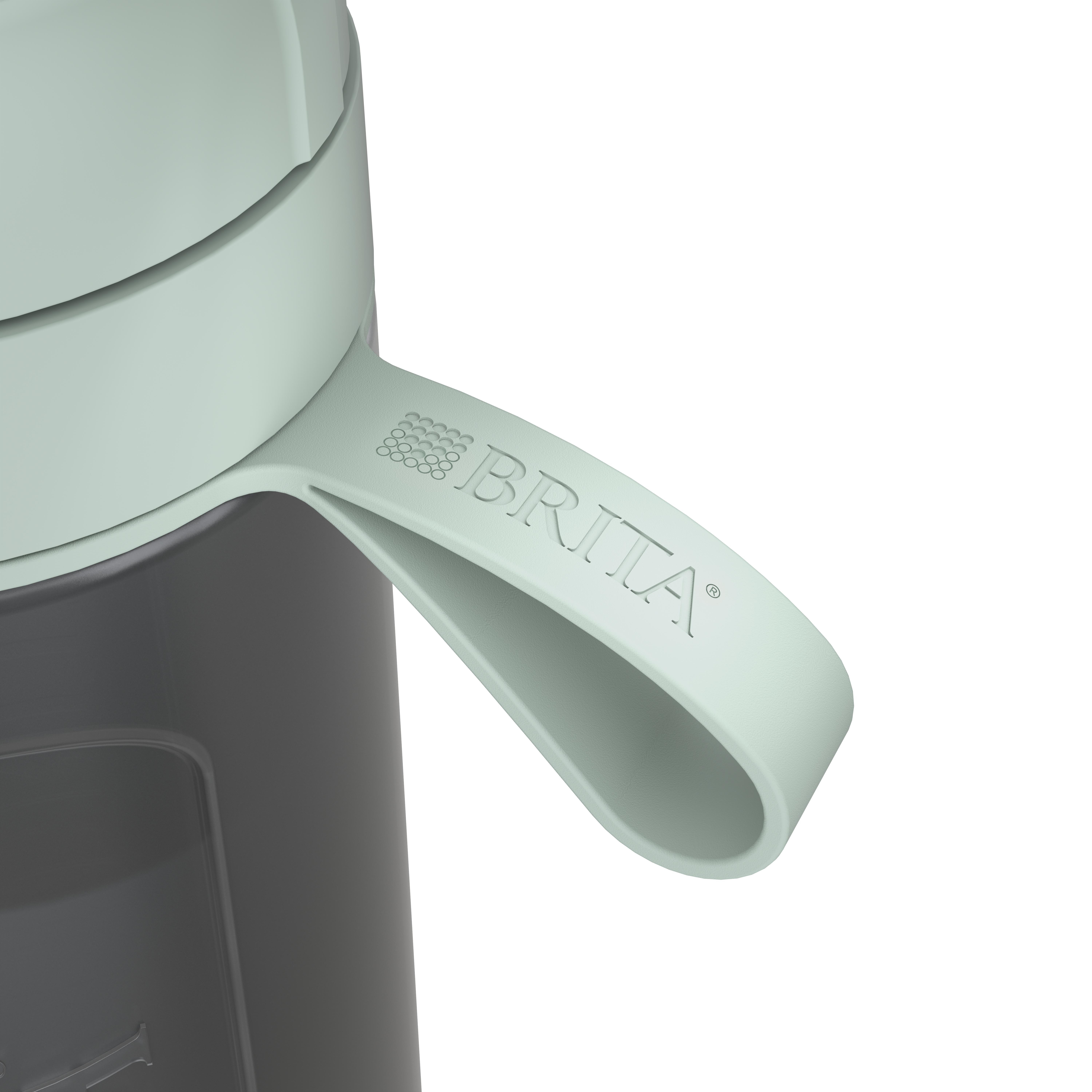 Фільтр-пляшка Brita Active 600 мл зелена (1052251) 5
