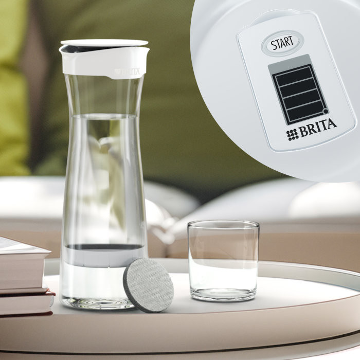 Фільтр-графин Brita 1300 мл біло-графітовий (1020115) 9