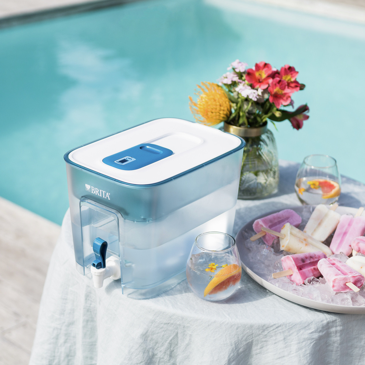 Фільтр для води Brita Flow MXpro синій (1052805) 8