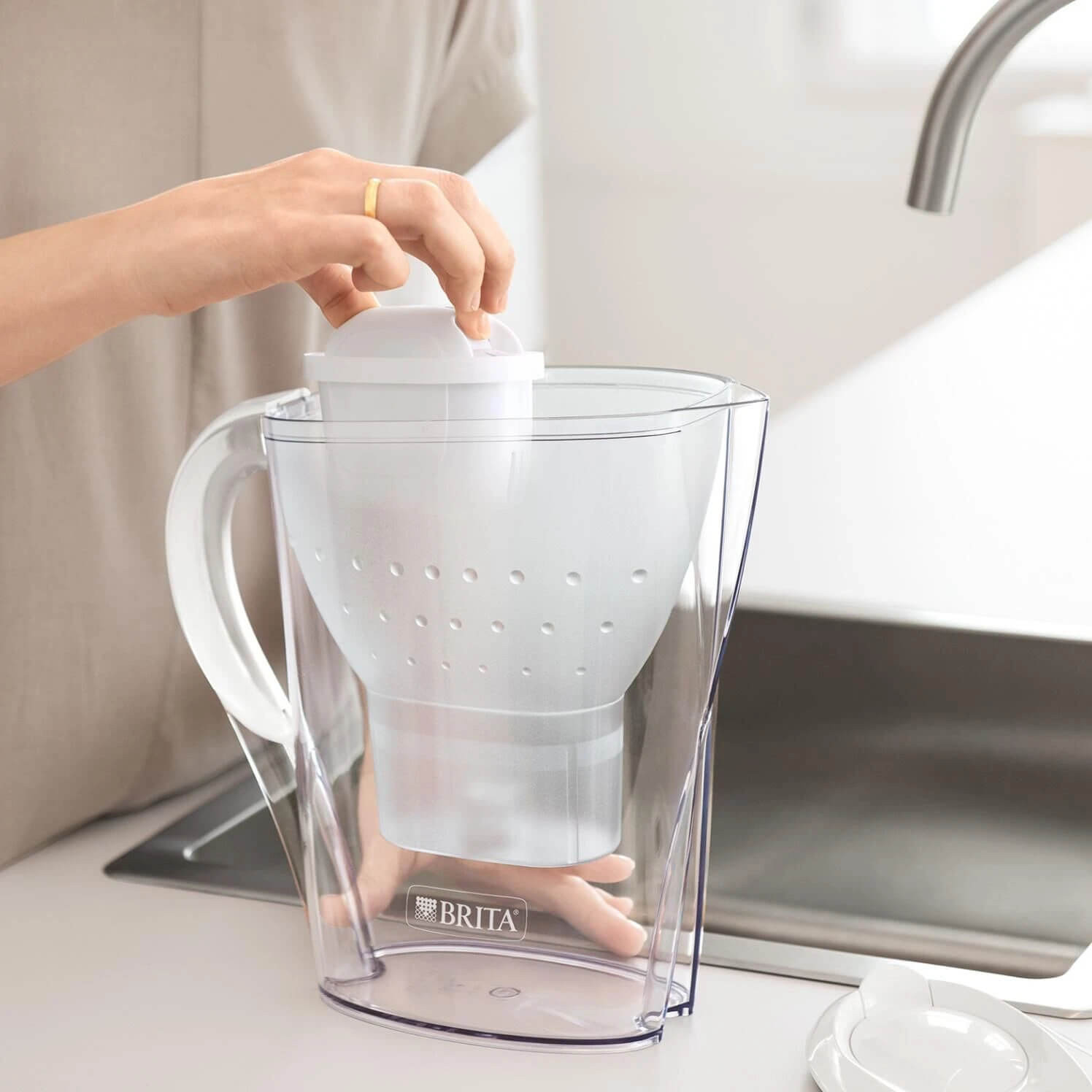 Фільтр-глечик Brita Marella XL MXpro білий + 3 картриджа (1052782) 4