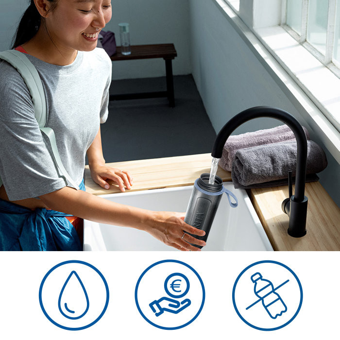 Фільтр-пляшка Brita Active 600 мл зелена (1052251) 10