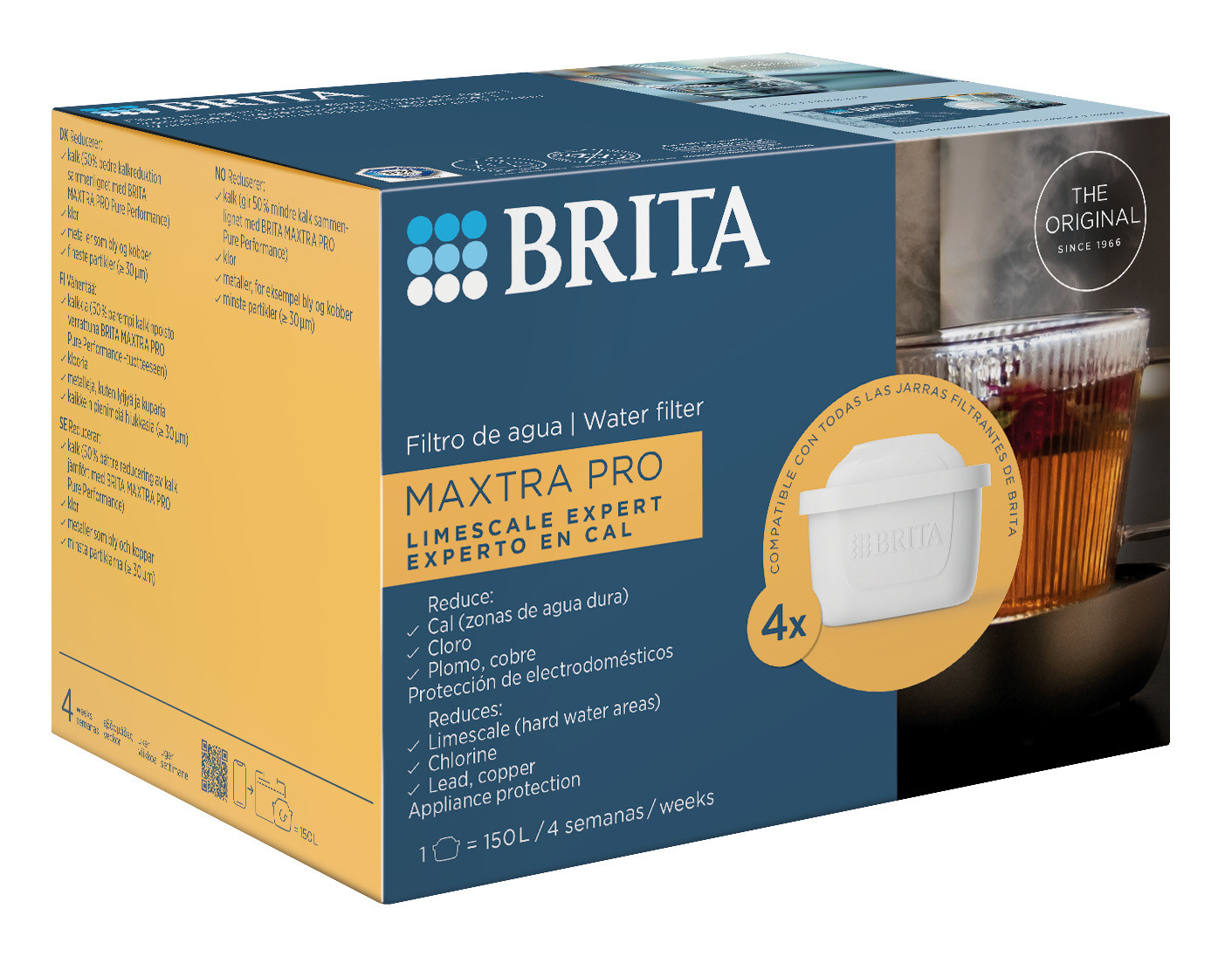 Набір картриджів Brita MXPro Hard Water Expert для жорсткої води 4 шт (1051771) 2