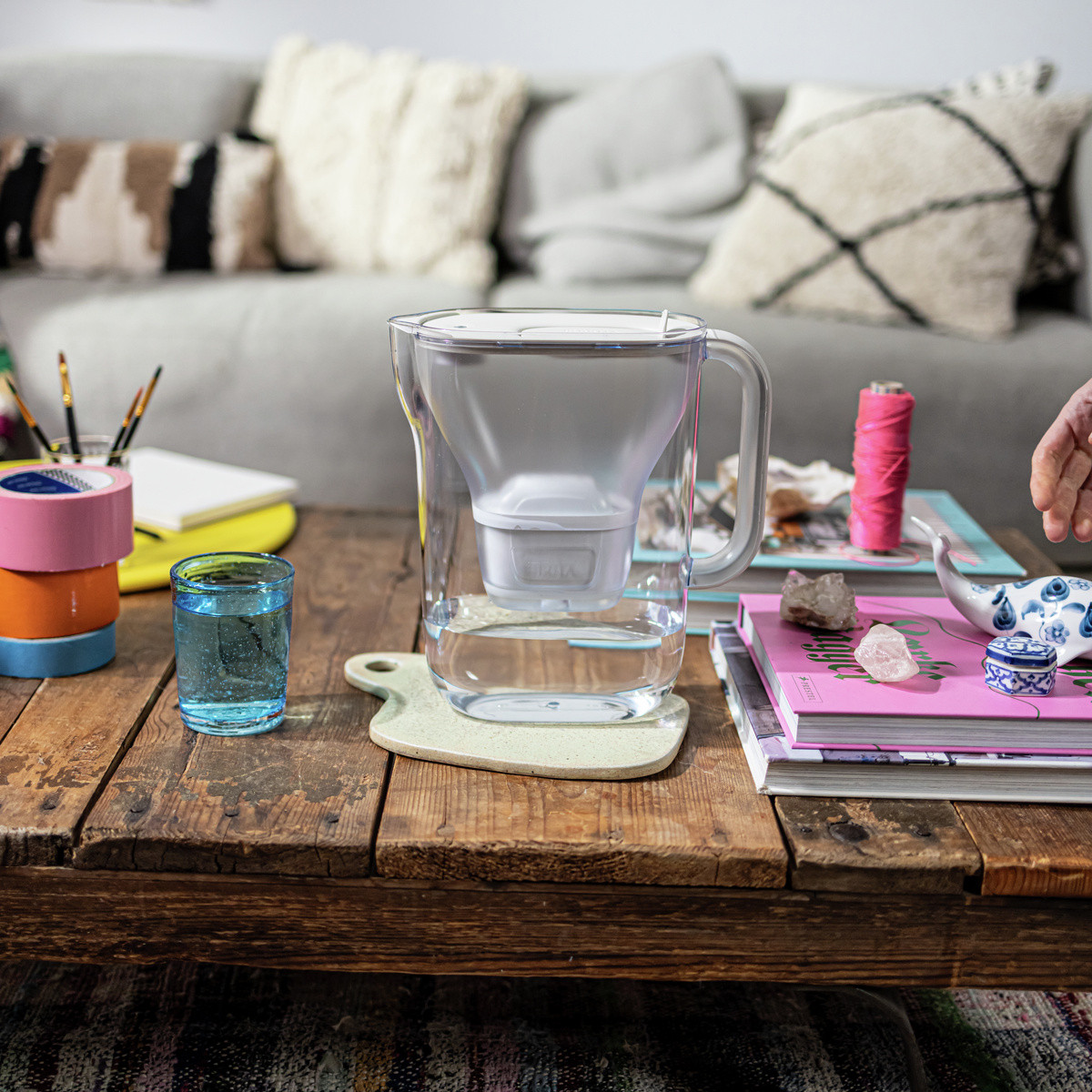 Фільтр-глечик Brita Style Essential Mxpro пісочний + 2 картриджа (1057797) 9