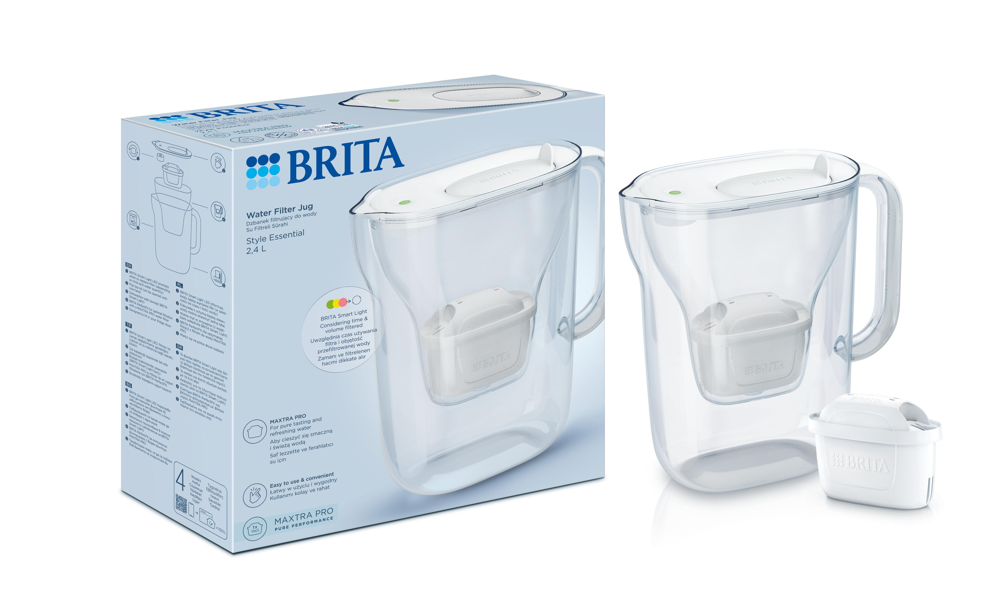 Фільтр-глечик Brita Style Essential MXpro білий (1058040)