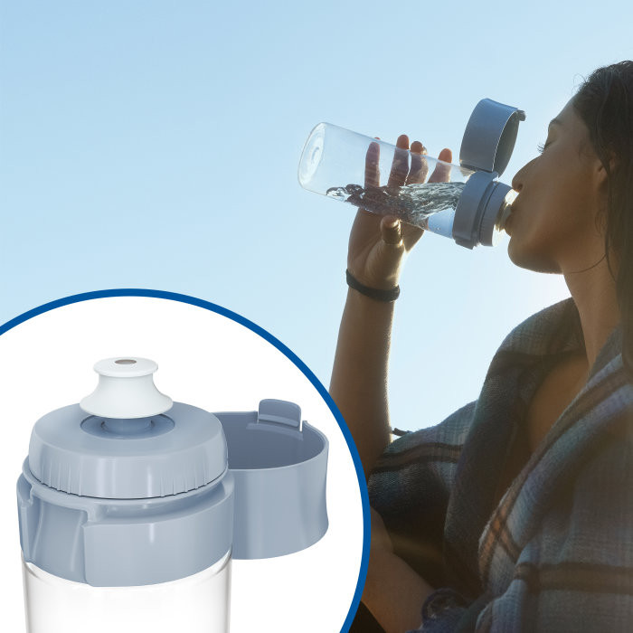 Фільтр-пляшка Brita Vital 600 мл блакитна (1052262) 8