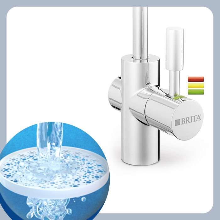 Фільтр проточний Brita My Pure P1 із краном питної води (1025434) 10
