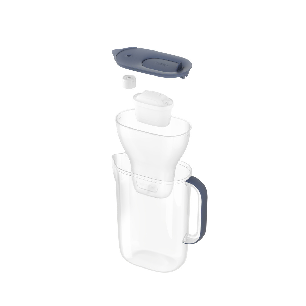 Фільтр-глечик Brita Style Essential Mxpro сіро-блакитний + 2 картриджа (1057796)