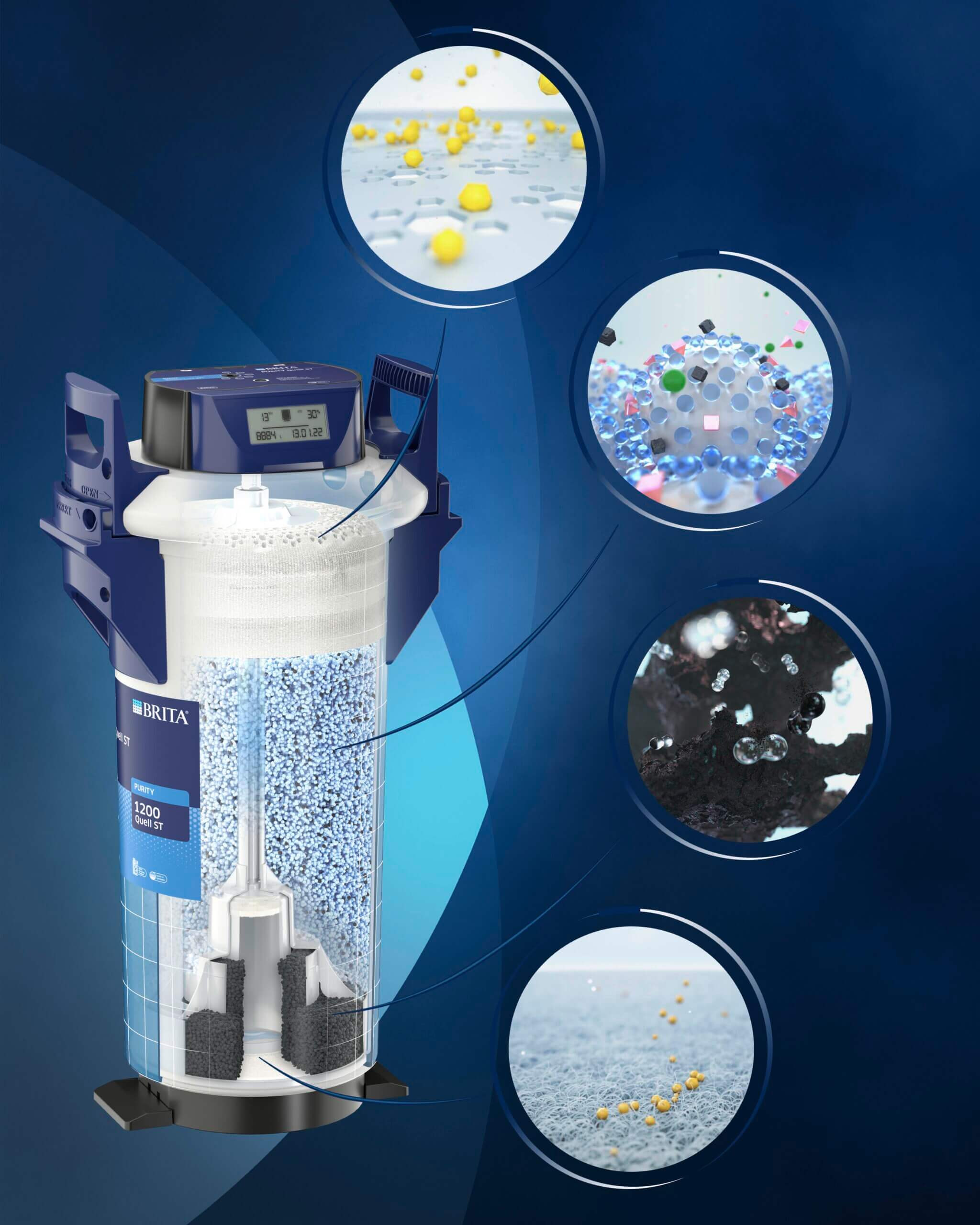 Система Brita Professional PURITY 1100 Quell ST з MDU (1009231) 5