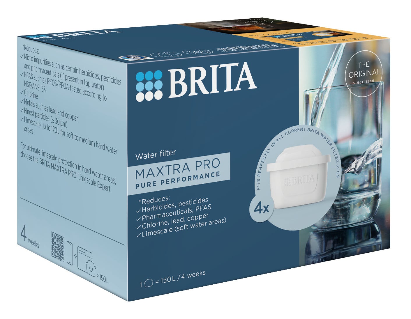 Набір картриджів Brita MXPro Pure Performance All-in-1, 4 шт (1051757) 2