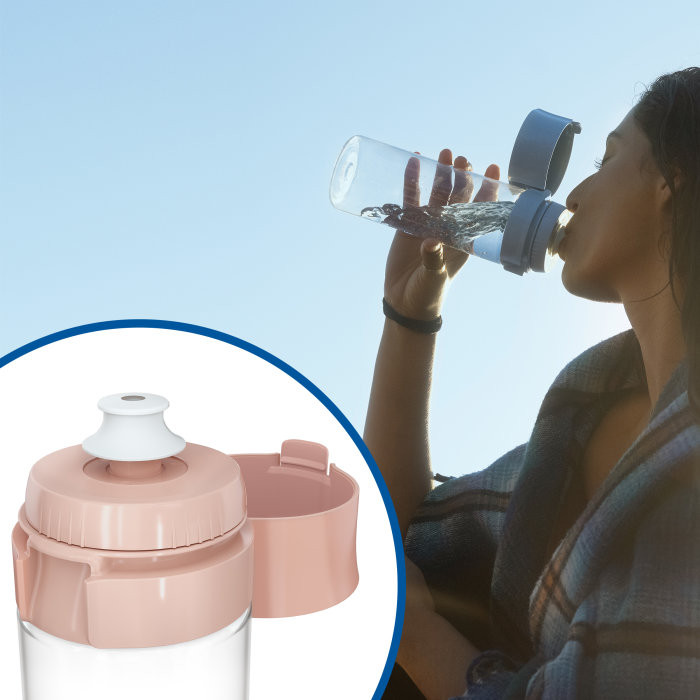 Фільтр-пляшка Brita Vital 600 мл абрикосова (1052264) 8