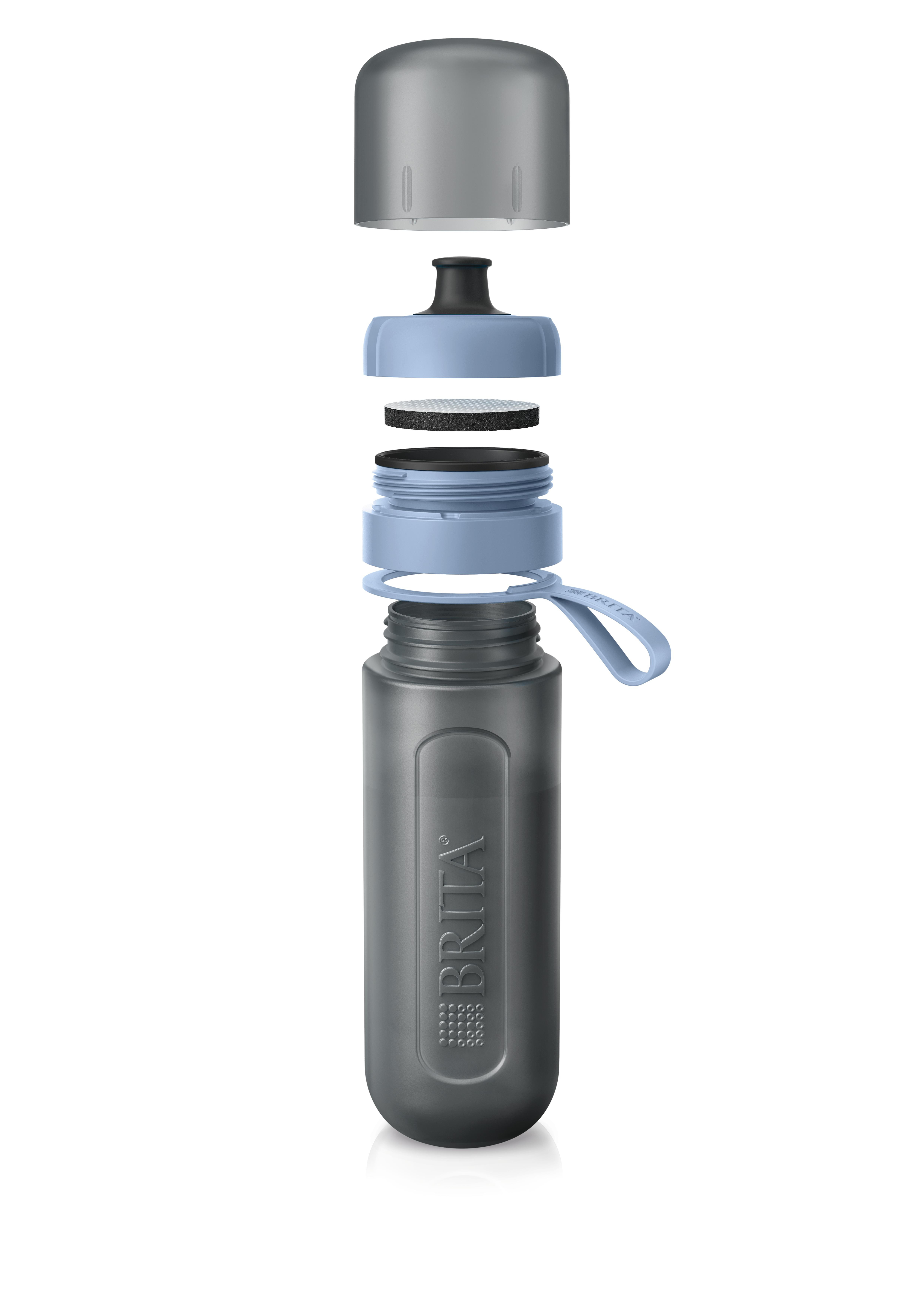 Фільтр-пляшка Brita Active 600 мл синя (1052250) 4