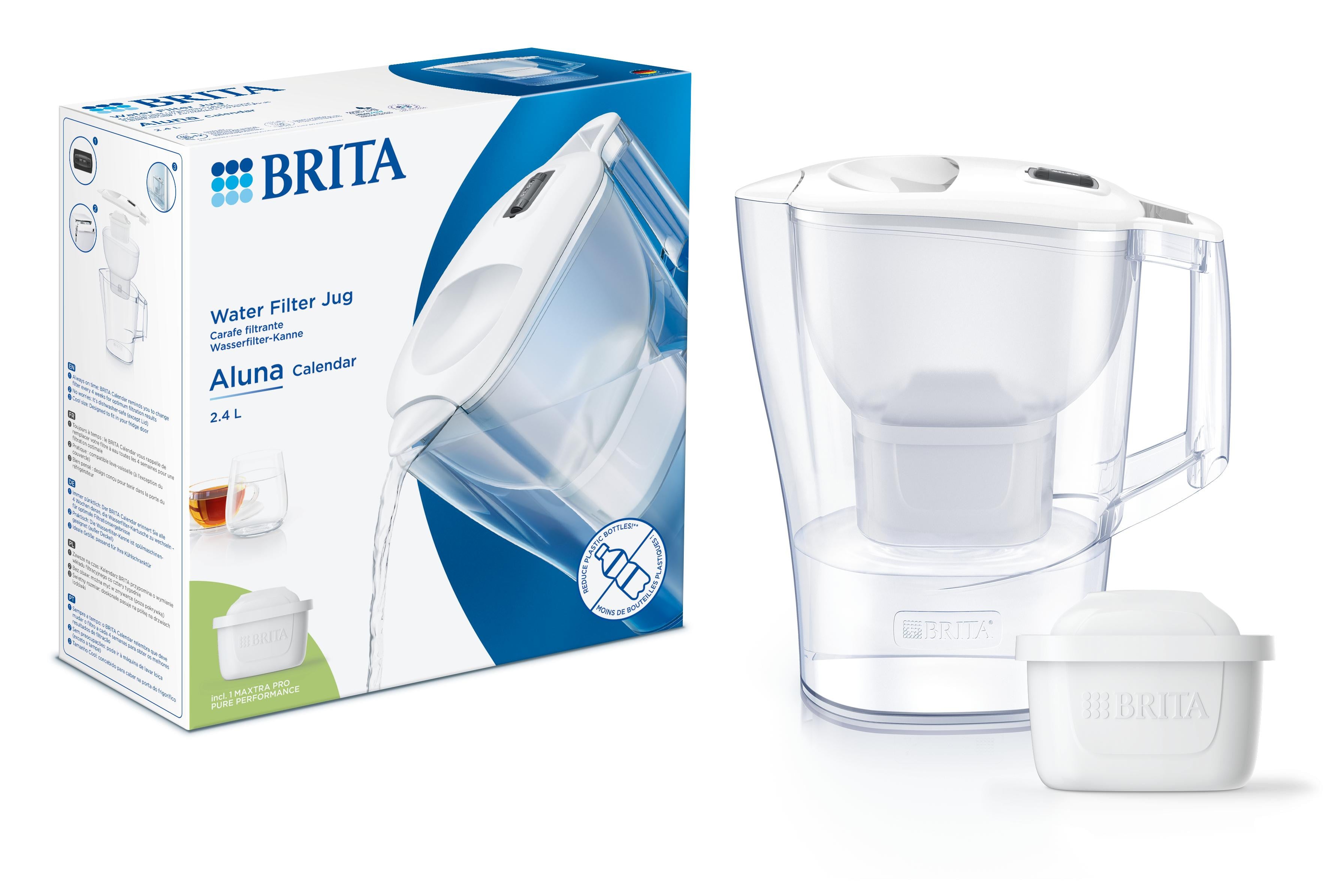 Фільтр-глечик Brita Aluna MXpro білий + 3 картриджа (1053054)