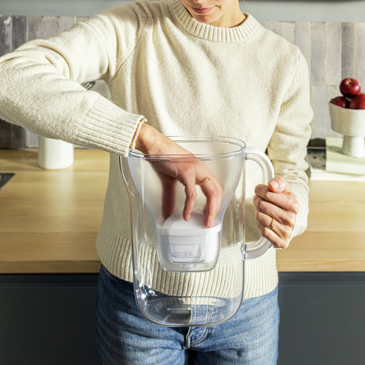 Фільтр-глечик Brita Style Essential Mxpro сіро-блакитний + 2 картриджа (1057796) 8